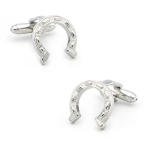 Horseshoe Horse Cufflinks