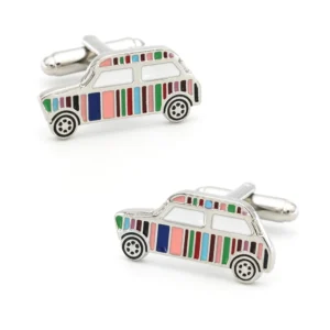 Striped Car Cufflinks