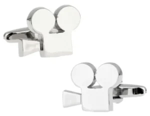 Vintage Video Camera Cufflinks