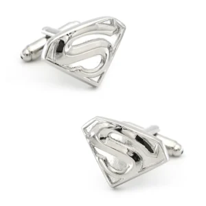 Silver Superman Cufflinks