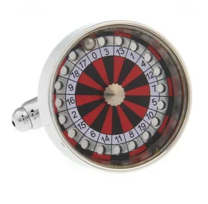 Casino Roulette Cufflinks