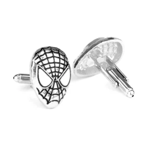 Silver Spider-Man Cufflinks