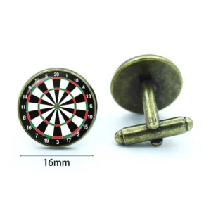 Dartboard Cufflinks