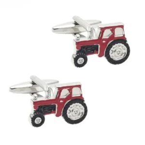 Red Tractor Cufflinks