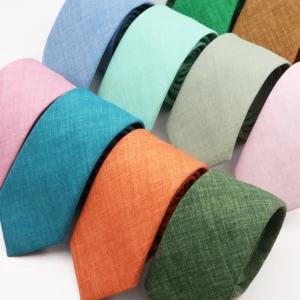 Solid Color Tie